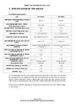 Preview for 5 page of REMET CNC RT-690R Technical Documentation Manual