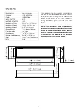 Preview for 7 page of Remii WM-50-XS Assembly, Installation And Operation Instructions