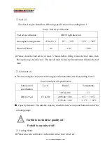 Preview for 12 page of Remington Diesel 6126 Series Operation Manual