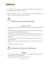 Preview for 13 page of Remington Diesel 6126 Series Operation Manual