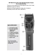 Preview for 4 page of Remington Professional BHT1001AU Use & Care Manual