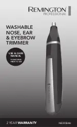 Remington Professional NE3550AU Use & Care Manual preview