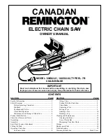 Preview for 1 page of Remington 100582-01, 100582-02 Owner'S Manual
