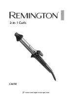 Remington 2-in-1 Curls CI67E1 User Manual preview