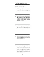 Preview for 4 page of Remington 476 Operating Instructions Manual