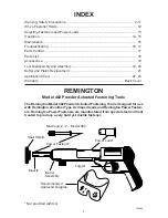 Предварительный просмотр 2 страницы Remington 482 Operating Instructions Manual