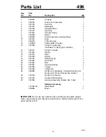 Preview for 16 page of Remington 496 Operating Instructions Manual