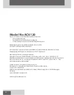 Предварительный просмотр 82 страницы Remington AC6120 User Manual