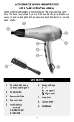 Preview for 4 page of Remington AC7505AU Use & Care Manual