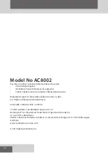 Предварительный просмотр 72 страницы Remington AC8002 Manual