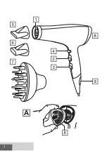 Предварительный просмотр 2 страницы Remington AC8008 Instructions Manual