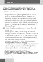 Preview for 4 page of Remington AIR3D User Manual