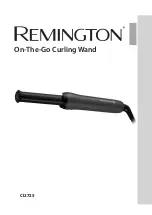 Preview for 1 page of Remington Anywhere Curls CI2725 Manual