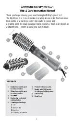 Preview for 4 page of Remington AS7065AU Use & Care Manual