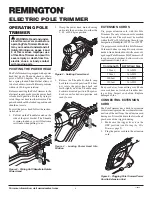 Предварительный просмотр 4 страницы Remington Axcess 117535-01A Owner'S Manual