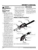 Preview for 3 page of Remington AXCESS TRIMMER 110946-01A Owner'S Manual