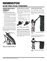 Preview for 6 page of Remington AXCESS TRIMMER 110946-01A Owner'S Manual