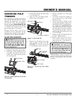 Preview for 9 page of Remington AXCESS TRIMMER 110946-01A Owner'S Manual