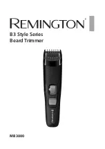 Предварительный просмотр 1 страницы Remington B3 Style Series Manual