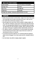 Preview for 5 page of Remington Barber's Best MB4131AU Use & Care Manual