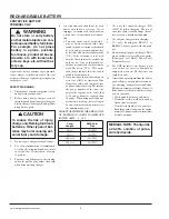 Предварительный просмотр 6 страницы Remington BB18125A Owner'S Manual