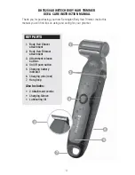 Preview for 4 page of Remington BHT6250AU Use & Care Manual