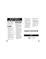 Preview for 8 page of Remington BKT-1000, BKT-2000 Use And Care Manual