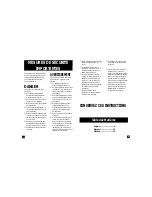 Preview for 14 page of Remington BKT-1000, BKT-2000 Use And Care Manual