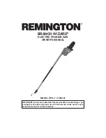 Предварительный просмотр 1 страницы Remington BRANCH WIZARD 111409-01 Owner'S Manual