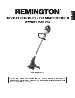 Предварительный просмотр 1 страницы Remington BS1812A Owner'S Manual