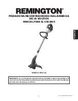 Предварительный просмотр 15 страницы Remington BS1812A Owner'S Manual