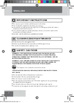 Preview for 4 page of Remington Caresetter KF-20i Manual