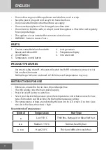 Preview for 4 page of Remington CB7480 Manual