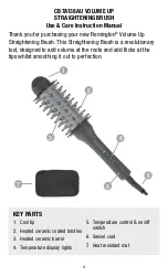 Preview for 4 page of Remington CB7A138AU Use & Care Manual