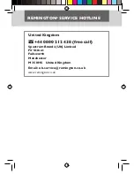 Preview for 7 page of Remington Ceramic straight 230 S3500 Instructions For Use Manual