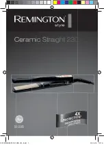Remington Ceramic Straight 230 Manual preview