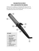 Preview for 4 page of Remington CI5338AU Use & Care Manual