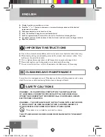 Preview for 4 page of Remington Ci95 Instructions For Use Manual