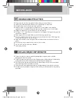 Preview for 12 page of Remington Ci95 Instructions For Use Manual