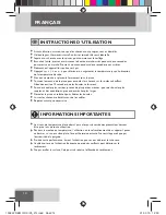 Preview for 16 page of Remington Ci95 Instructions For Use Manual