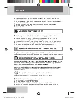 Preview for 28 page of Remington Ci95 Instructions For Use Manual