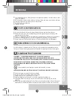 Preview for 31 page of Remington Ci95 Instructions For Use Manual