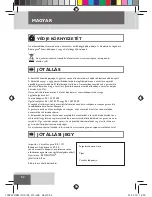 Preview for 54 page of Remington Ci95 Instructions For Use Manual