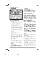 Предварительный просмотр 3 страницы Remington CLD3516AWB Owner'S Manual