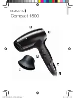 Предварительный просмотр 2 страницы Remington Compact 1800 User Manual