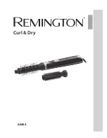 Remington Curl & Dry AS404 User Manual preview