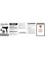 Preview for 1 page of Remington D-5020 Use And Care Manual