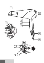 Предварительный просмотр 2 страницы Remington D3190S Manual