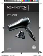 Предварительный просмотр 1 страницы Remington D5015 Instructions Manual