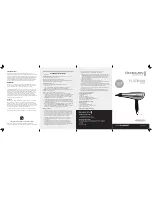 Preview for 1 page of Remington D6100AU Use & Care Manual
